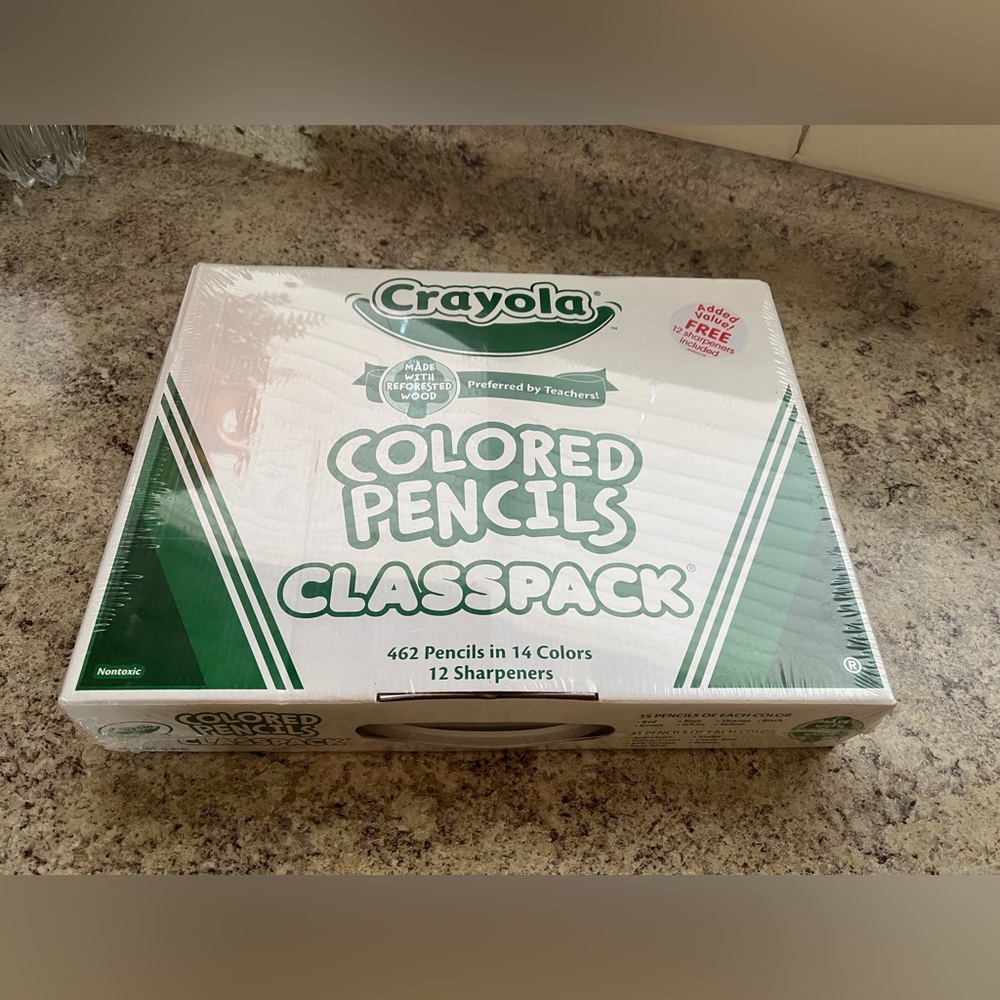 Crayola Colored Pencils Classpack - 14 Vibrant Colors
